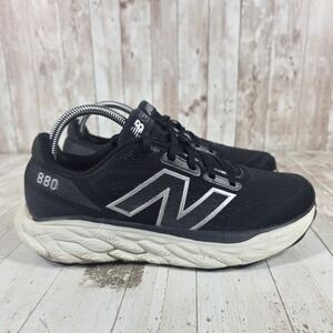 New‎ Balance Fresh Foam X 880v14 Womens 9 Narrow Running Shoes Black Silver